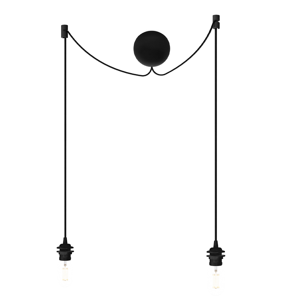 Umage - Cannonball Cluster 2 Sladdset 2,5 m Svart