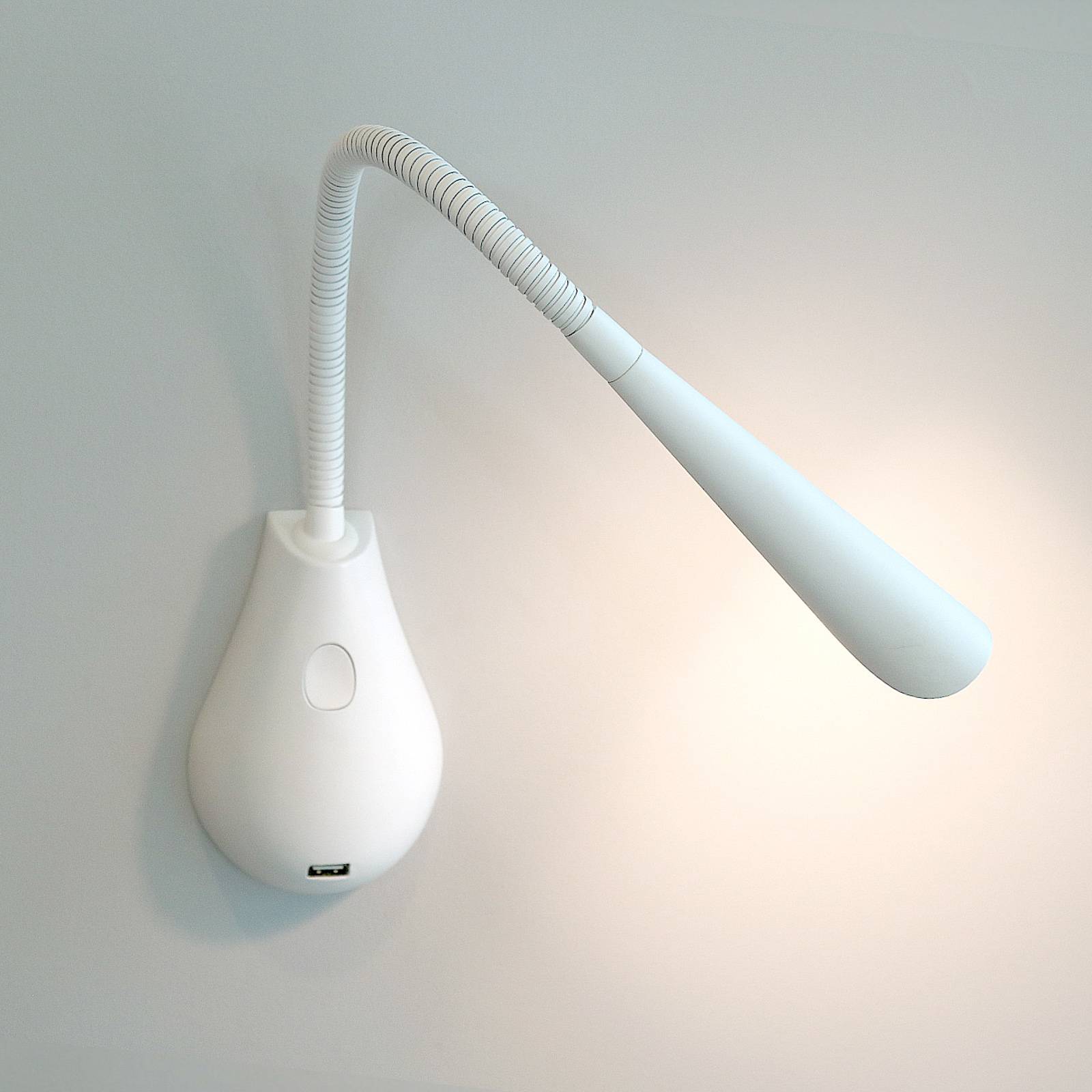 Innermost Cobra 45 Nude LED-vägglampa vit