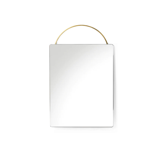Adorn Mirror - Face - Brass