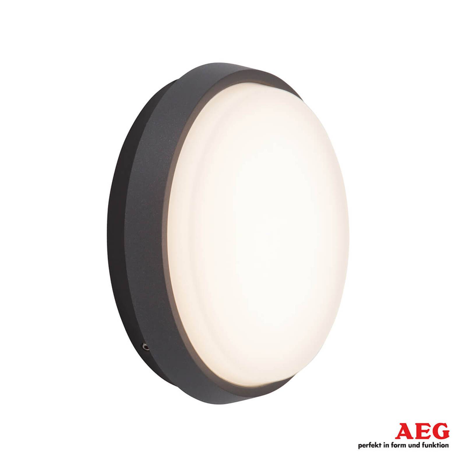 Letan Round LED-utomhusvägglampa – 9 W