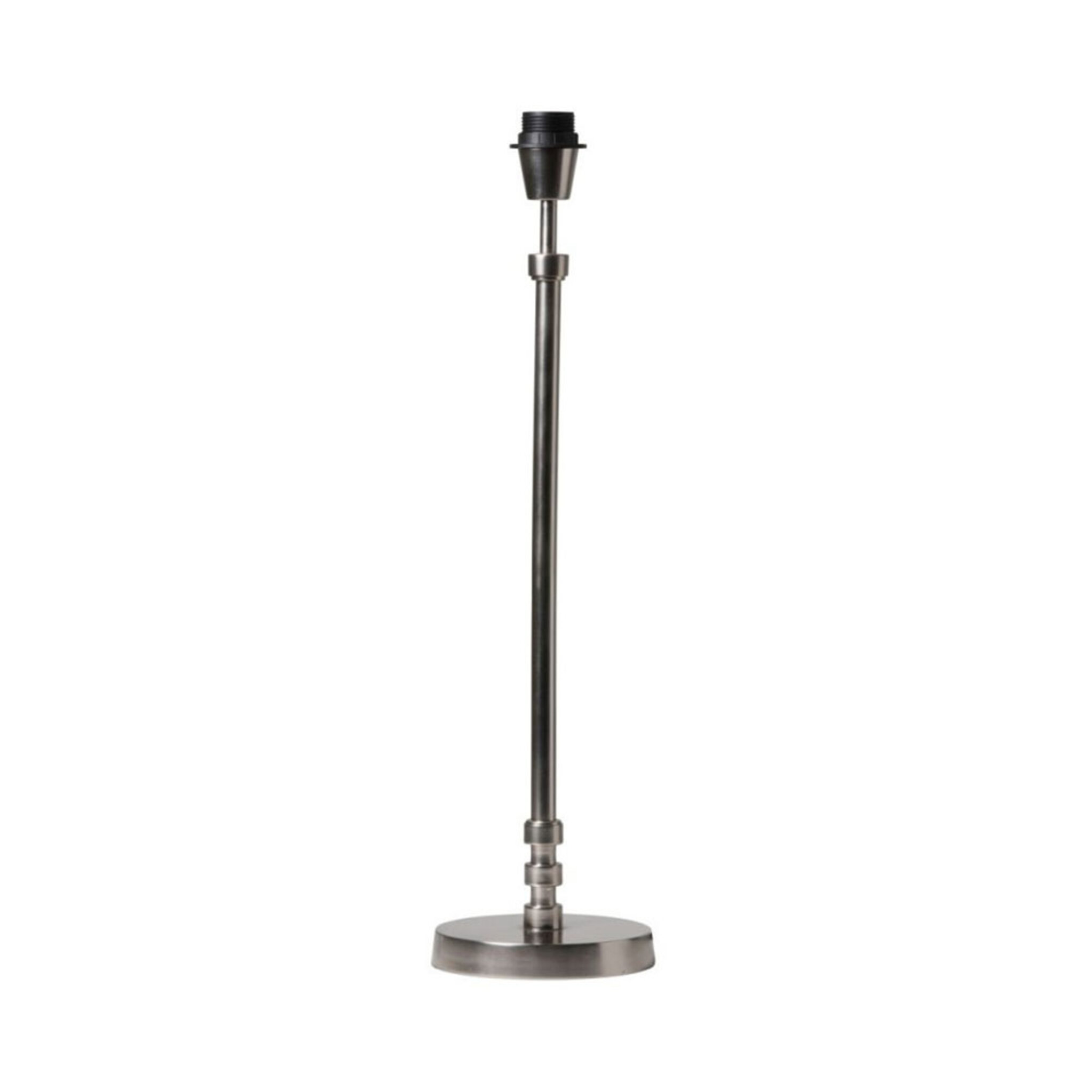 Lampfot Jones Large, matt silver