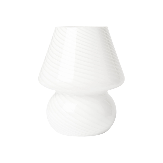 Åhléns Home Bordslampa Mushroom Vit