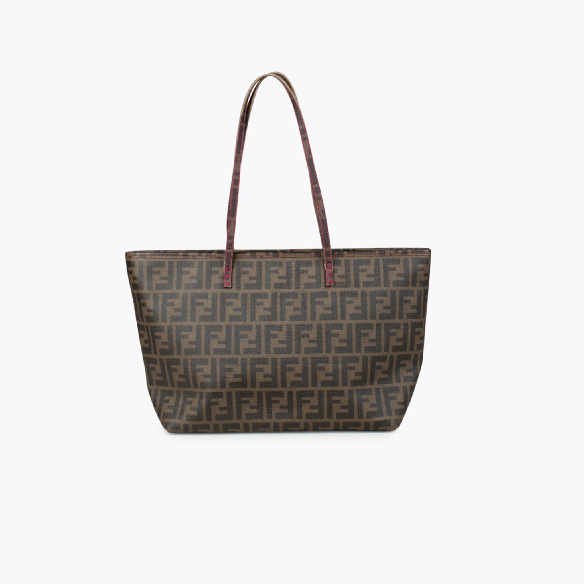 Fendi Zucca Medium Roll Tote