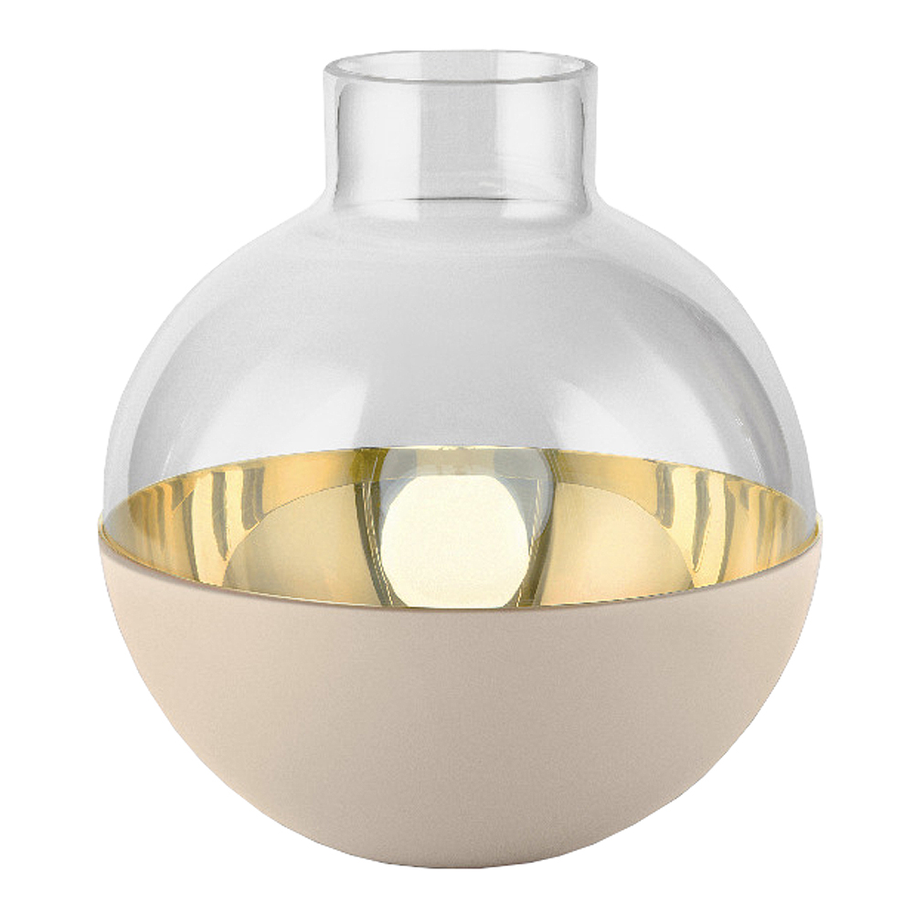 Skultuna - Pomme Vas/Lykta 15 cm Beige/Mässing