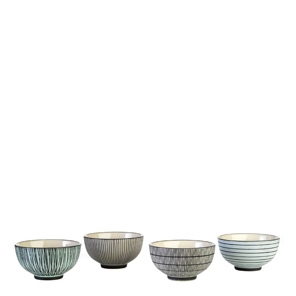 Pols Potten - Pols Potten Pastel Afresh Skål 4-pack 15 cm