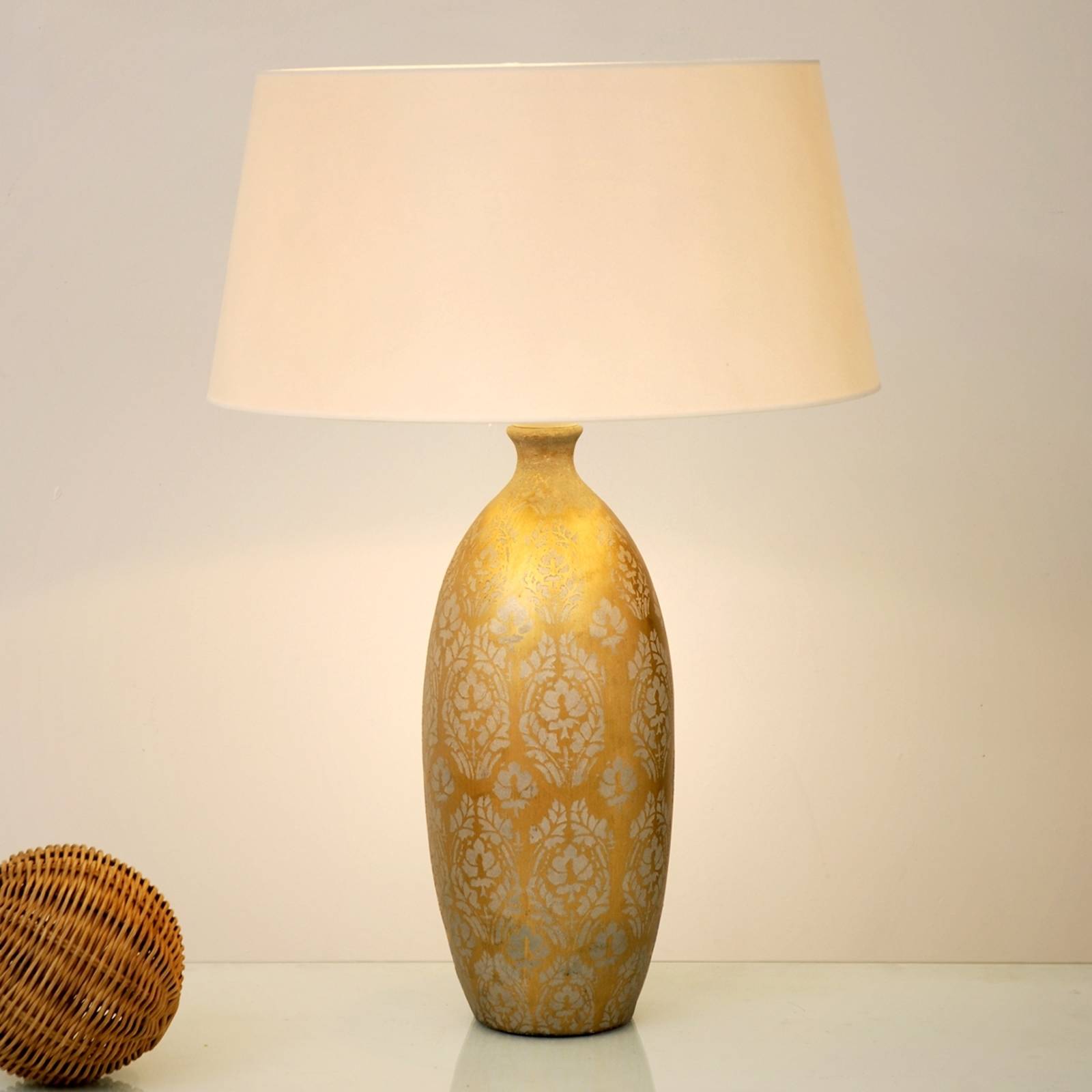 Bordslampa Vaso Barocco, höjd 65 cm