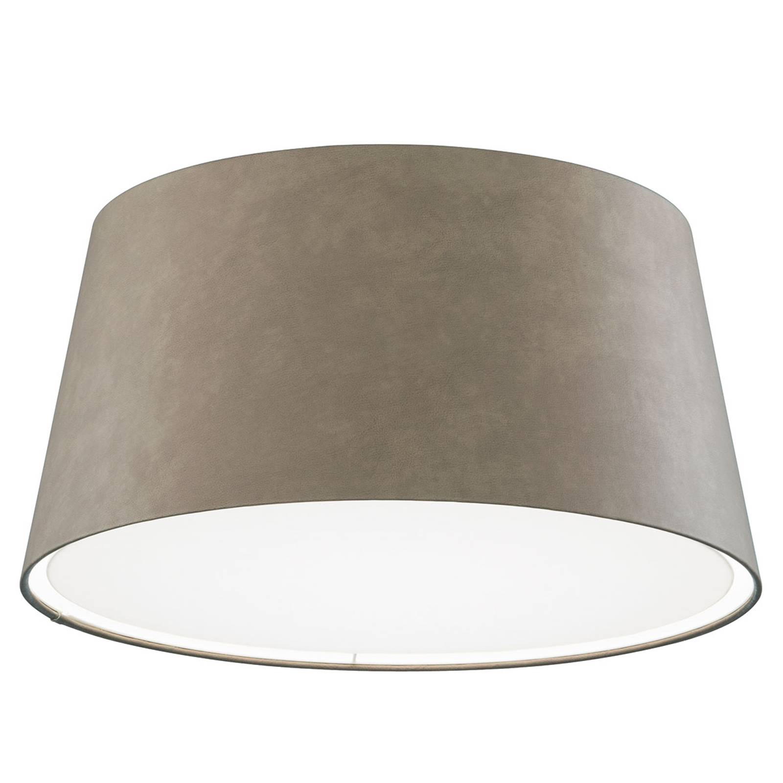 LED-taklampa Louise dimbar 3 000 K terra