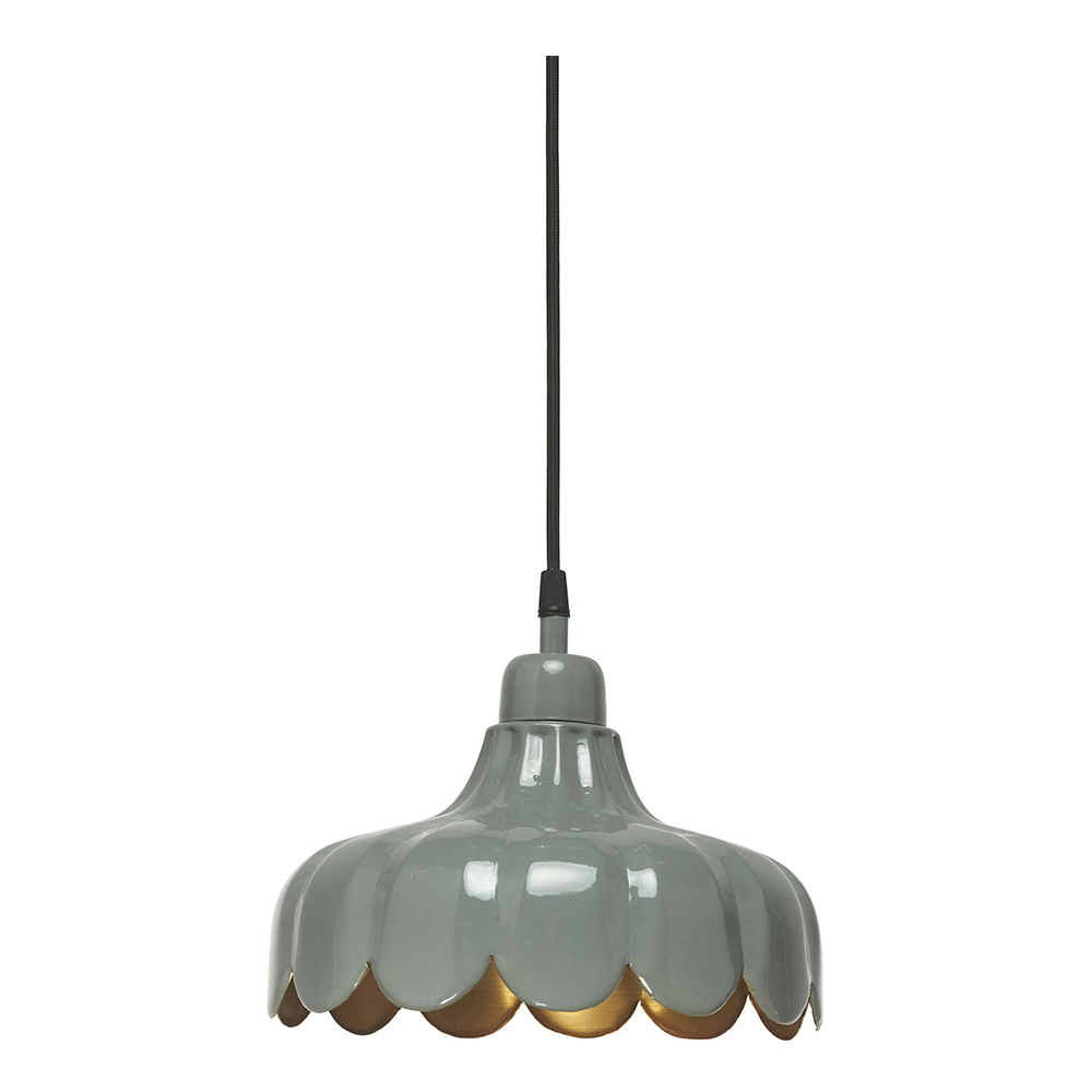PR Home - Wells Taklampa 24 cm Grön/Guld
