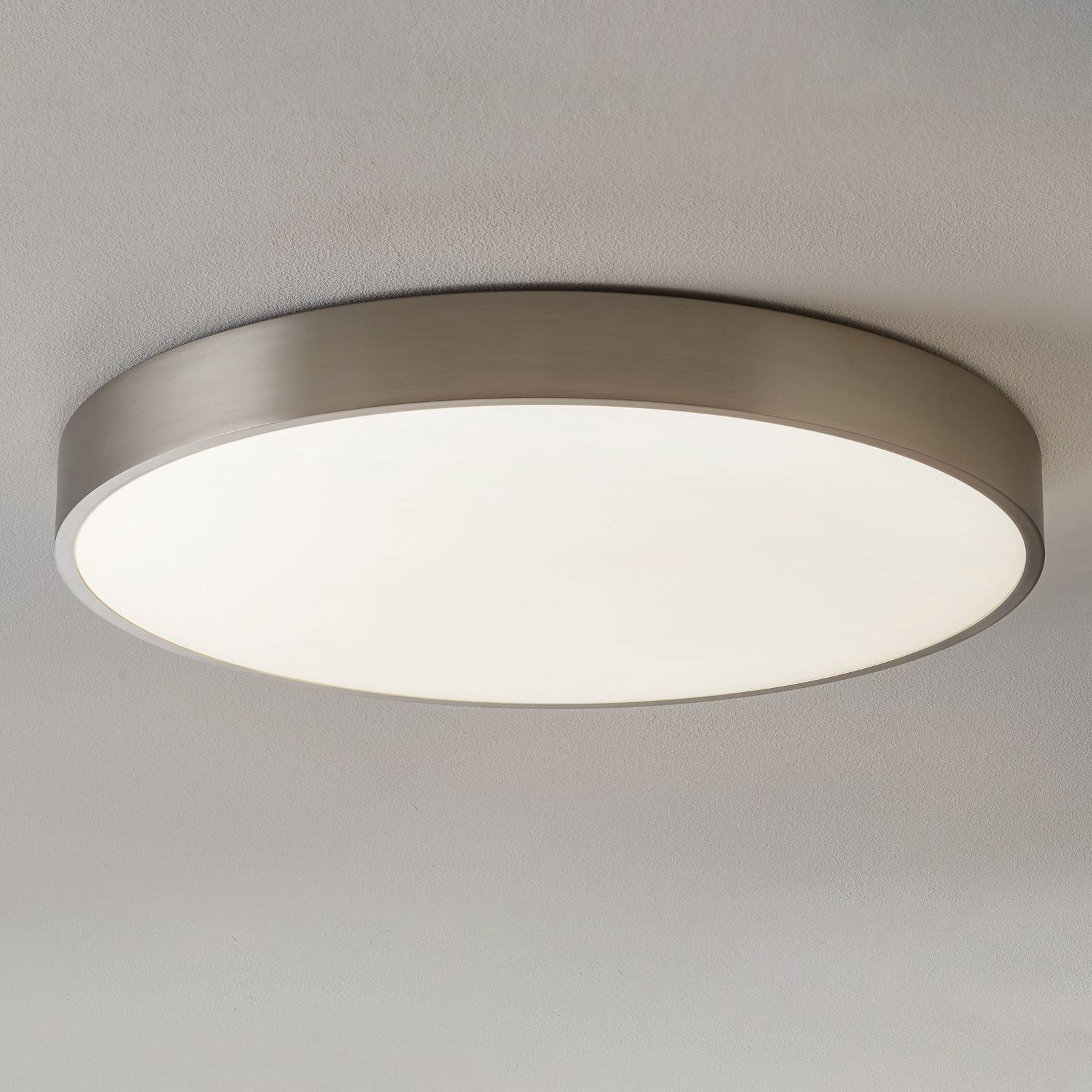 BEGA Planeta taklampa DALI 3 000 K stål Ø 75 cm