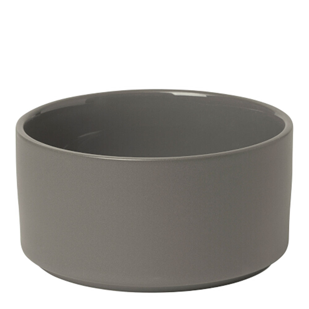 Blomus - Pilar Hög Skål M 14 cm Pewter