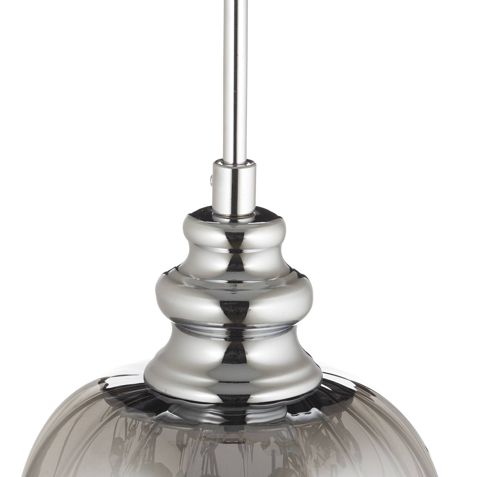 Hänglampa Blues, 1 lampa, rökgrå