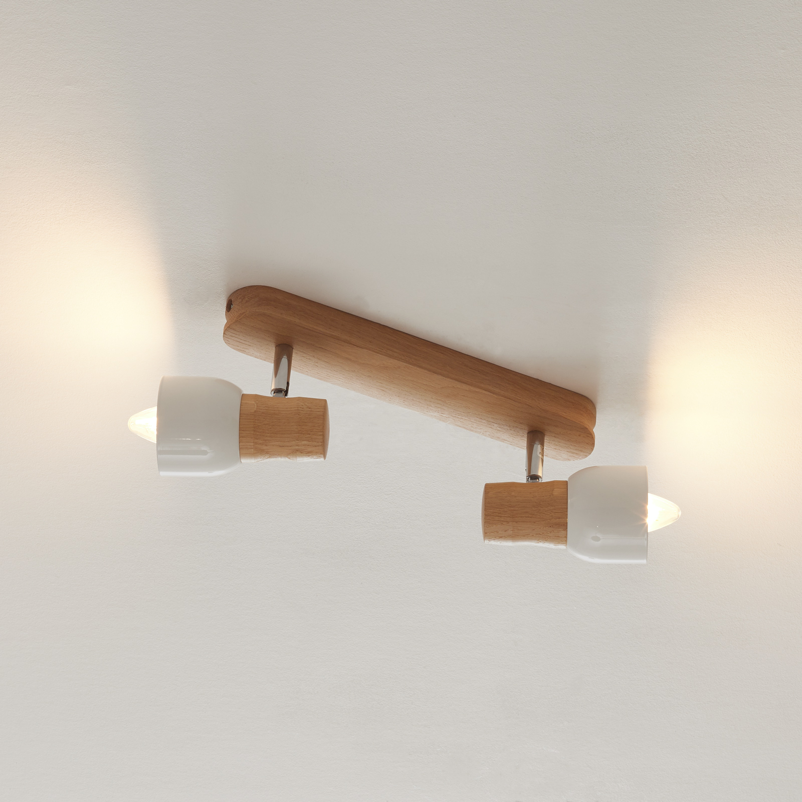 LED-taklampa Svantje, 2 lampor