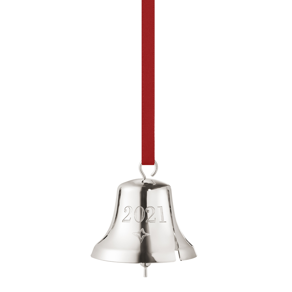 Georg Jensen - 2021 Julpynt Klocka Silver