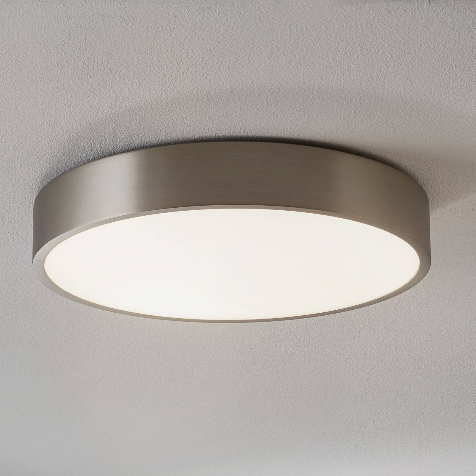 BEGA Planeta taklampa DALI 3 000 K stål Ø 50 cm