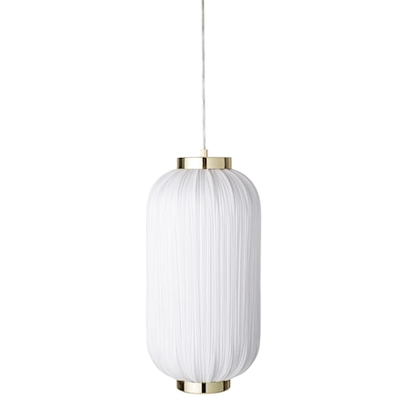 Taklampa Vit Textile