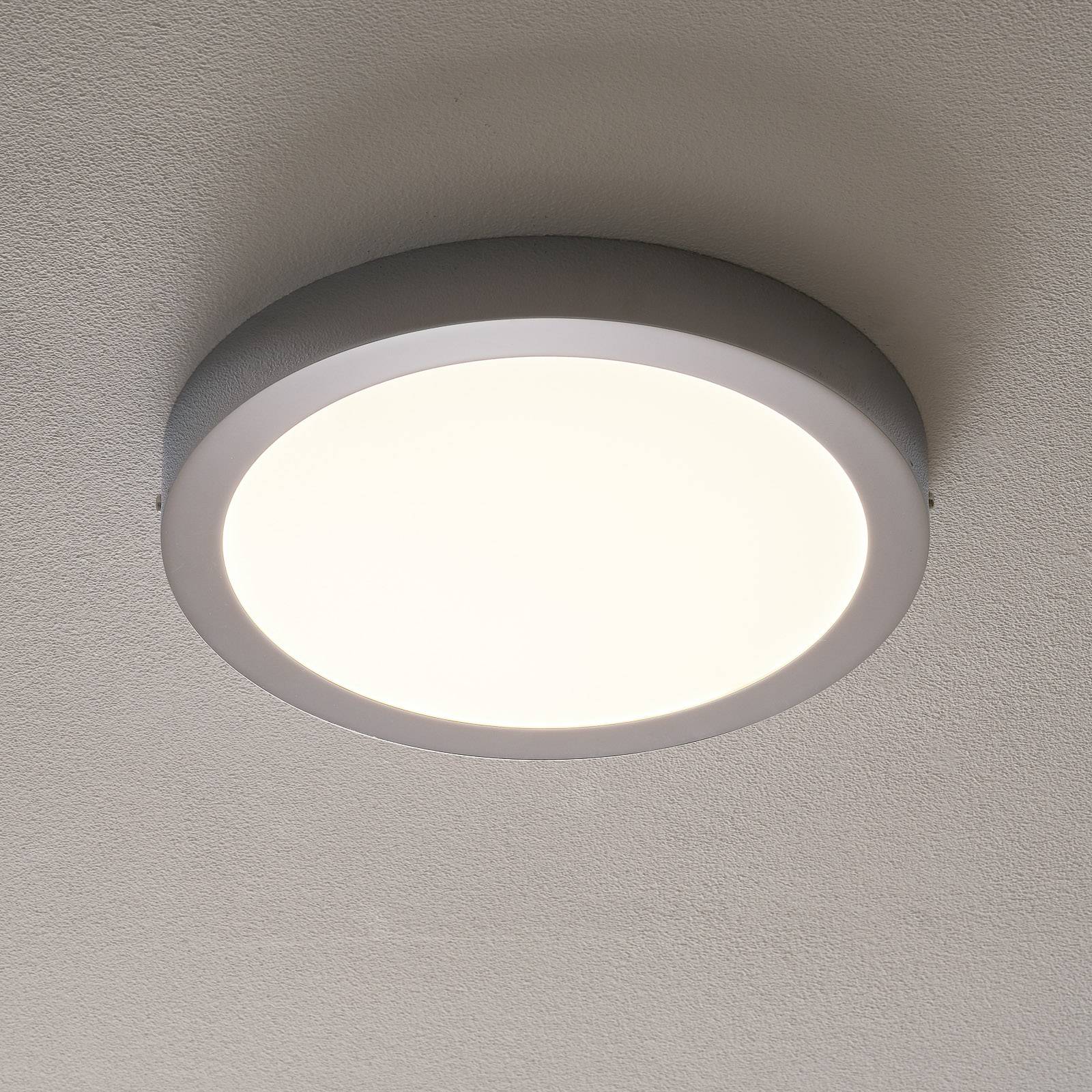EGLO connect Fueva-C taklampa rund 30 cm krom