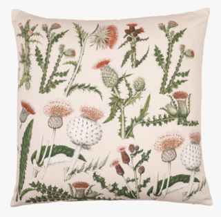 Thistle prydnadskudde multi/beige