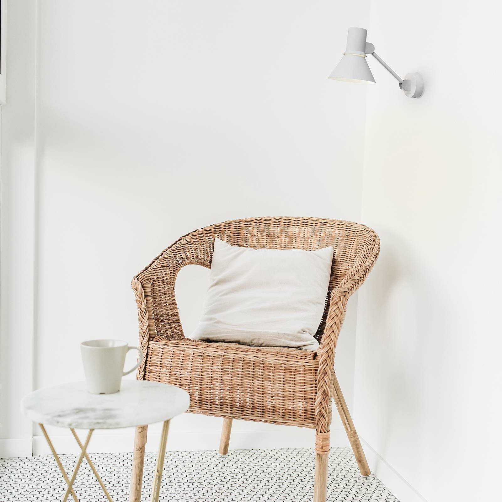 Anglepoise Type 80 W2 vägglampa, dimgrå