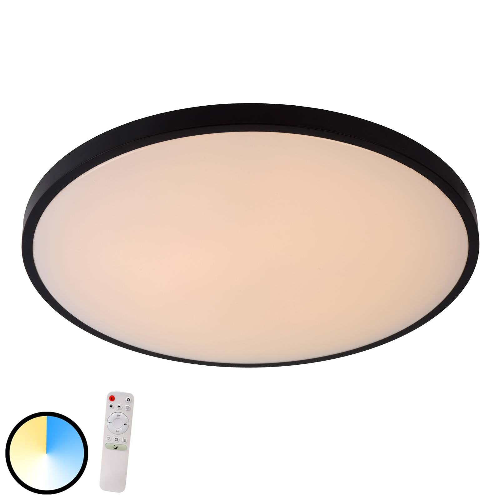 LED-taklampa Polaris dim to warm Ø 55,7 cm