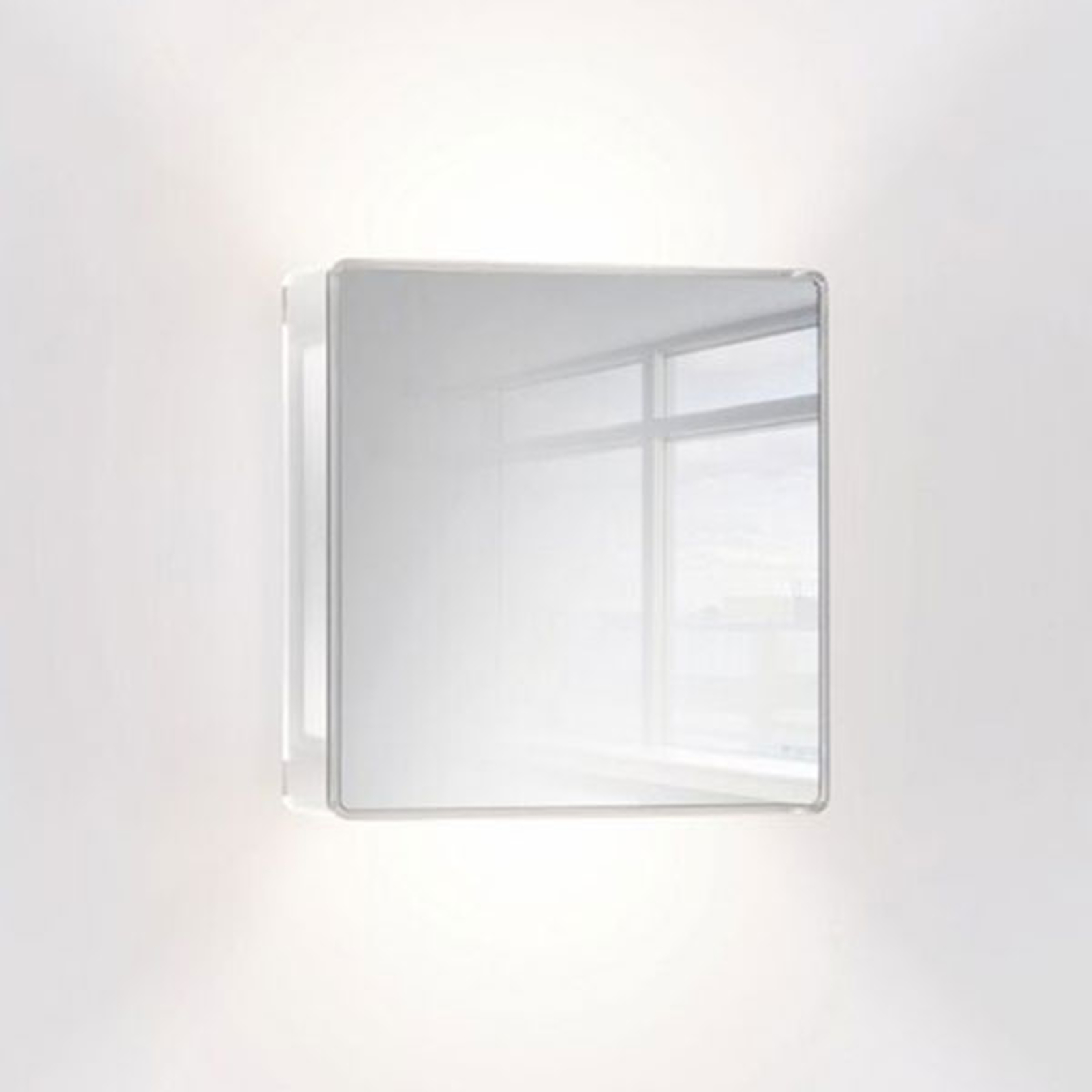 Designer-LED-vägglampa App med spegel