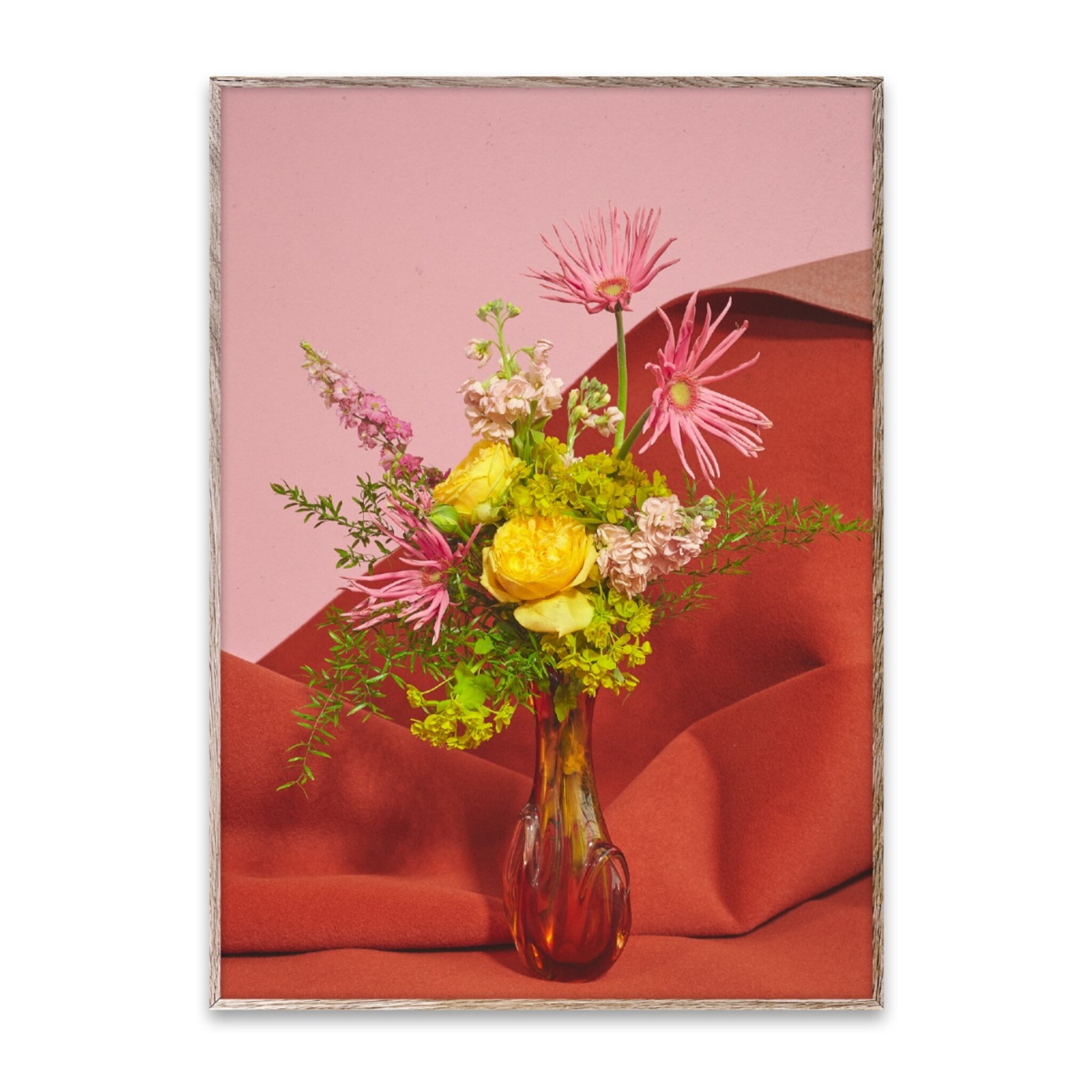 Poster Blomst 07 Pink