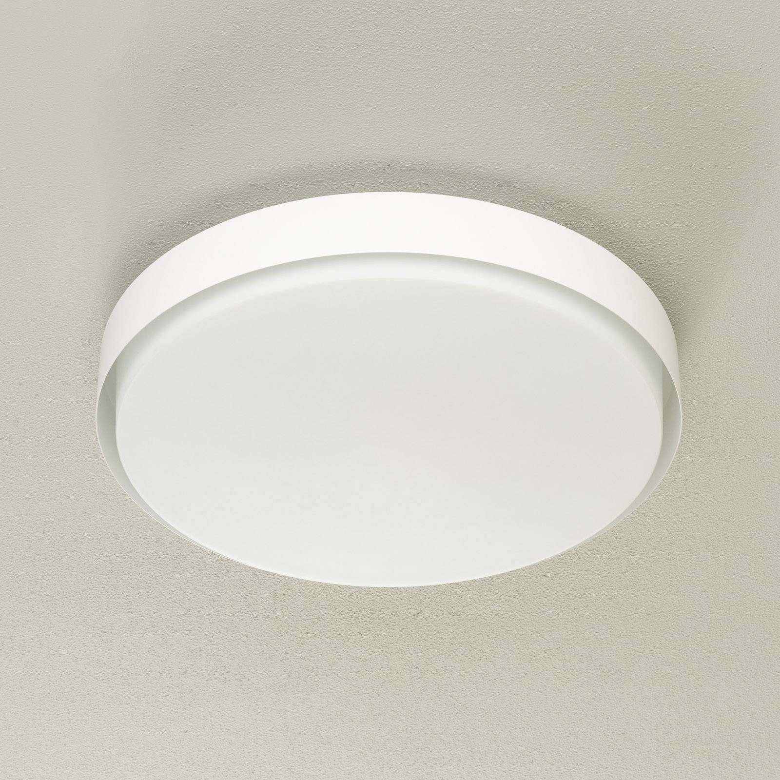 BEGA 12165 LED-taklampa vit, Ø 50 cm, DALI