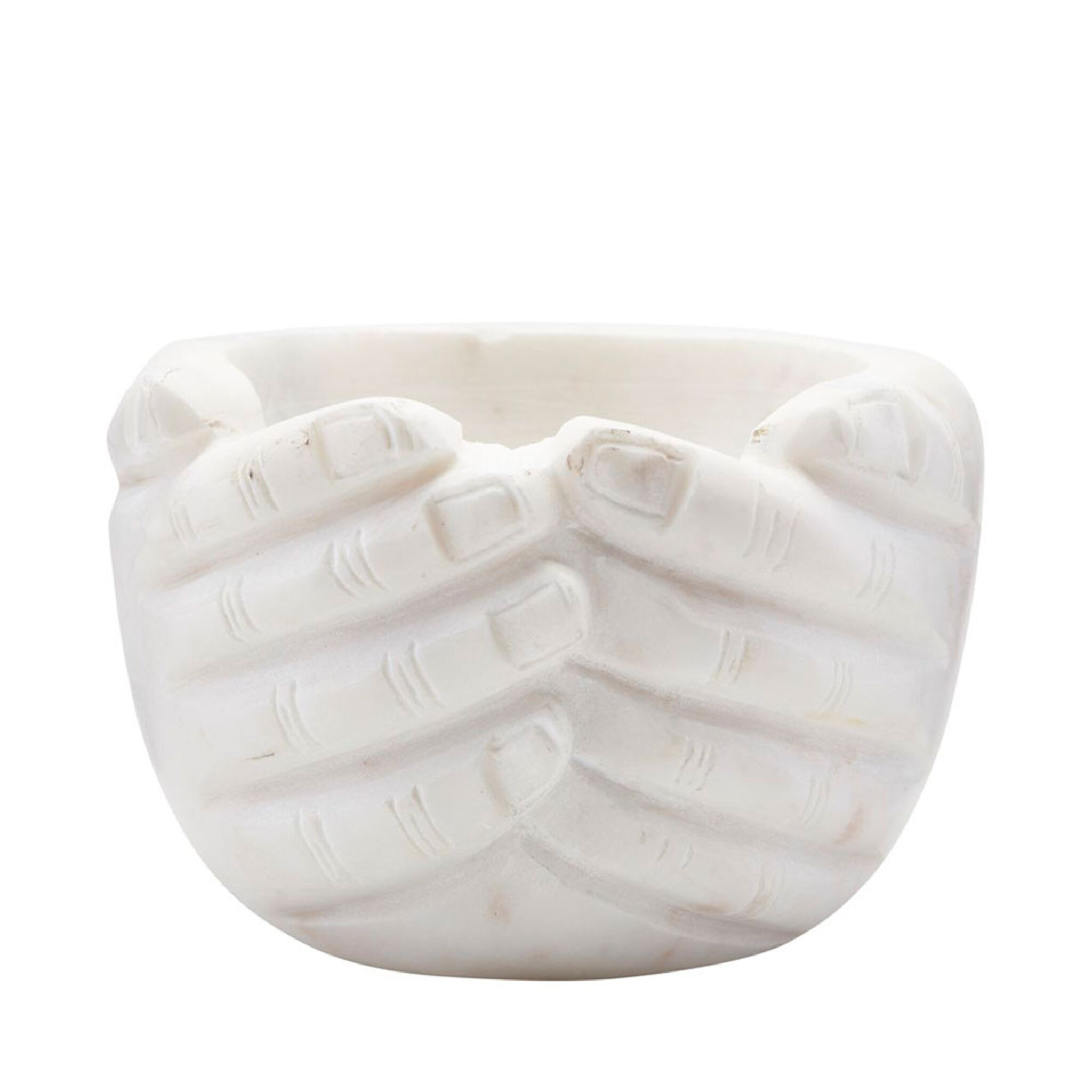 Skål Hands, Ø15 cm, vit