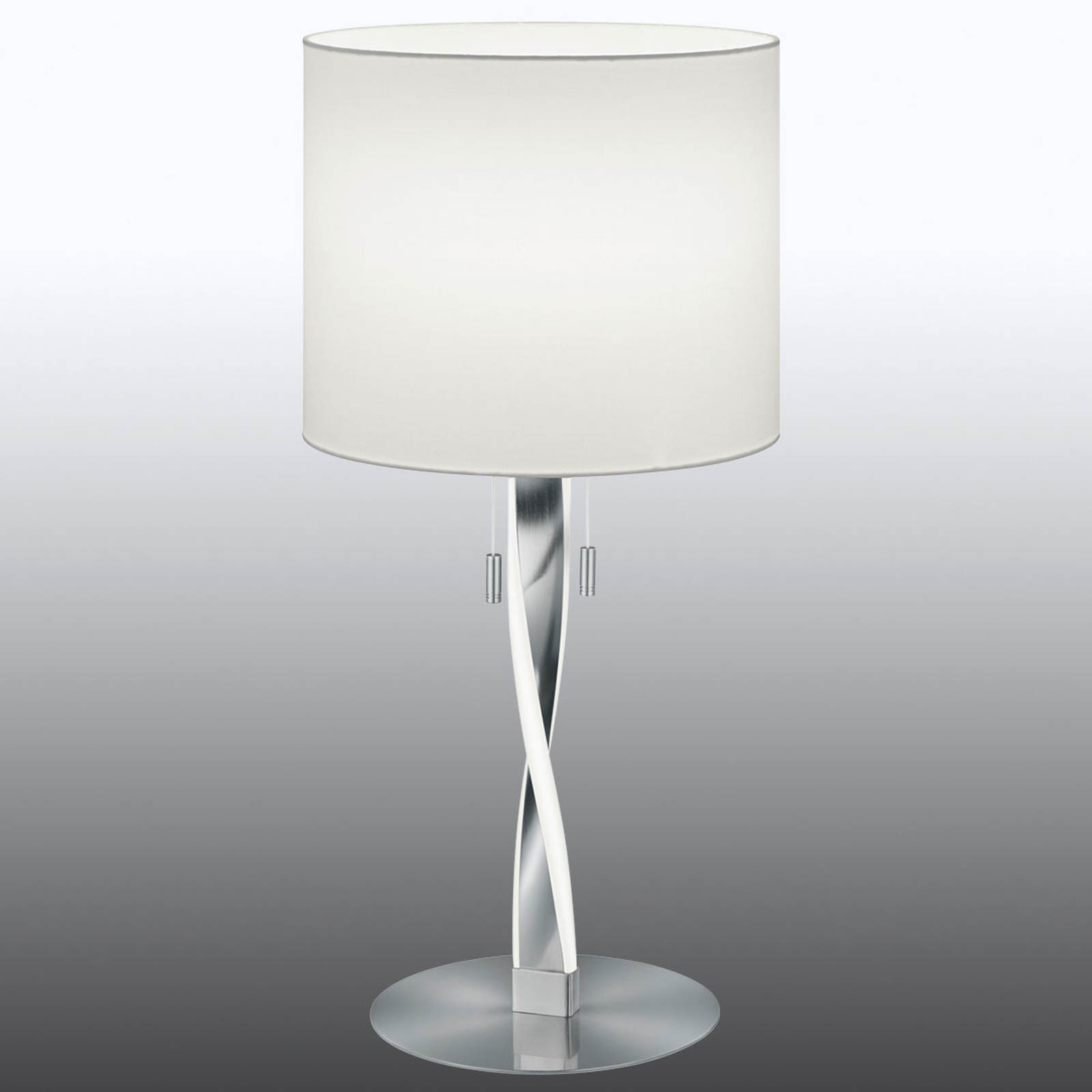 Toppmodern bordslampa Nandor med extra lysdioder