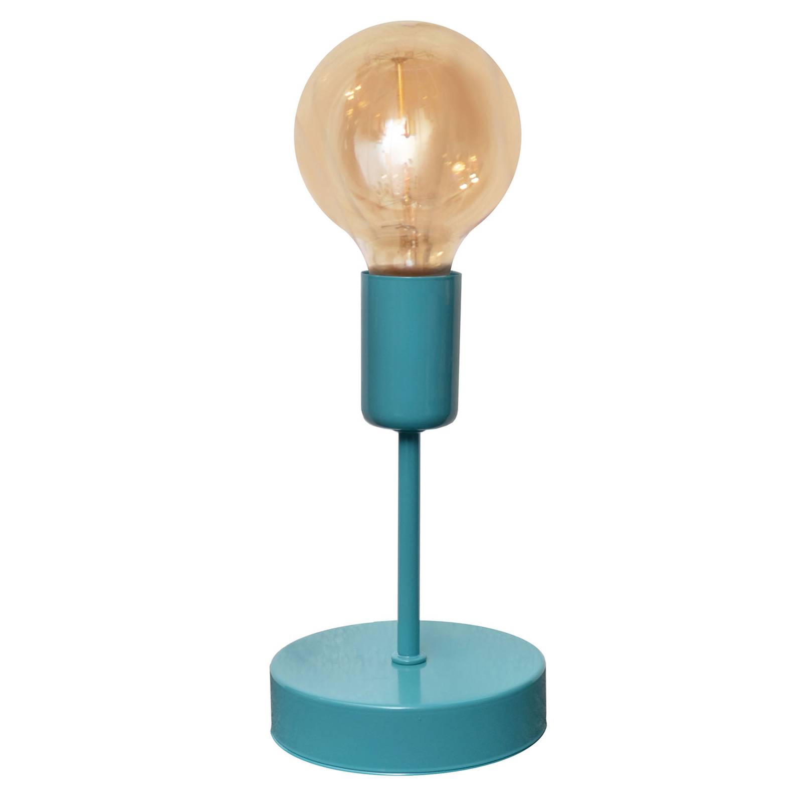 Färgglad bordslampa Oxford turkos
