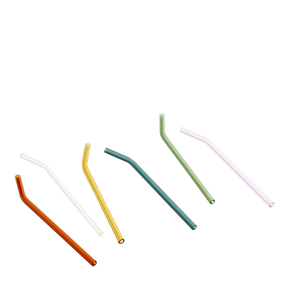 Hay - Sugrör Sip 6-pack Multi