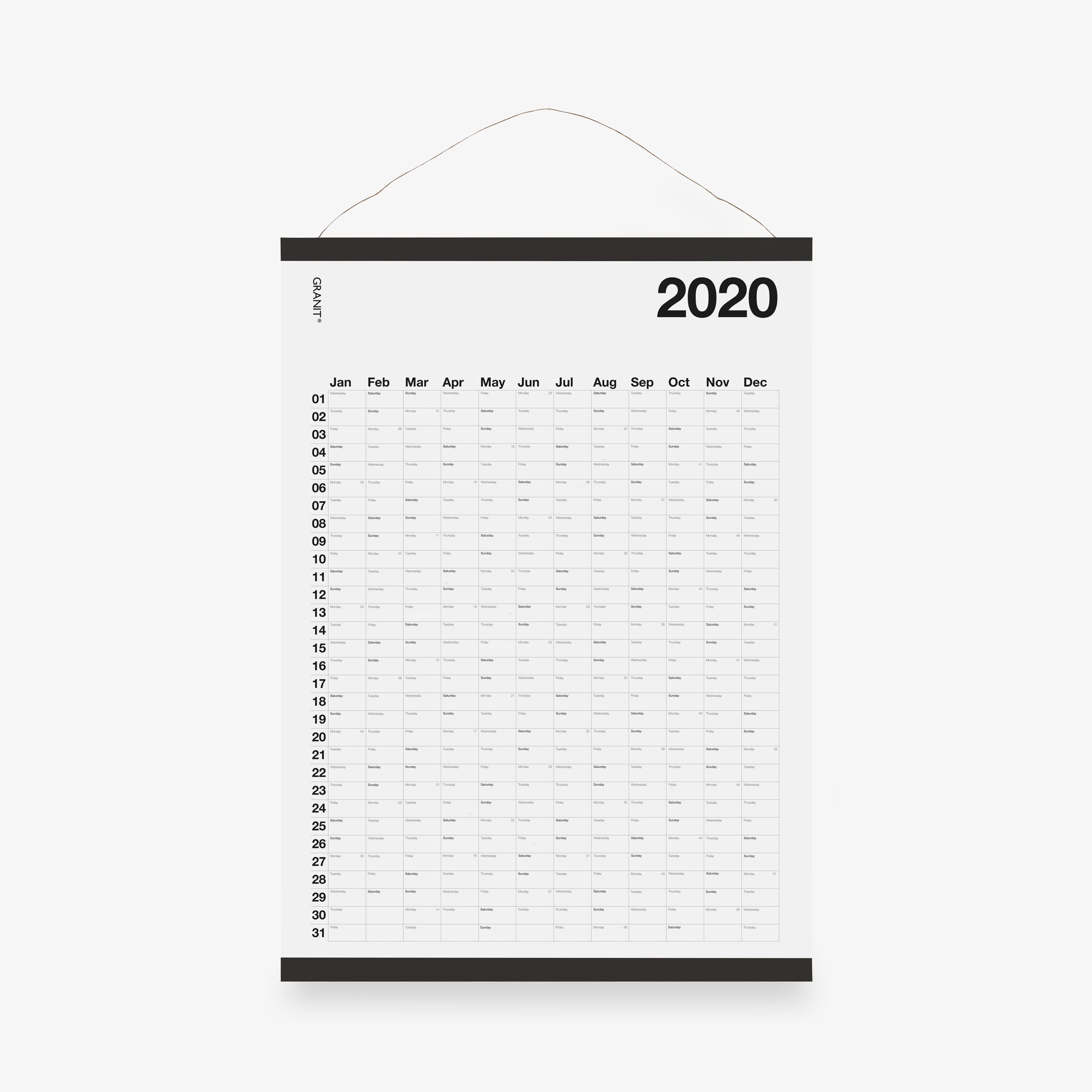 Posterlist 50cm Svart