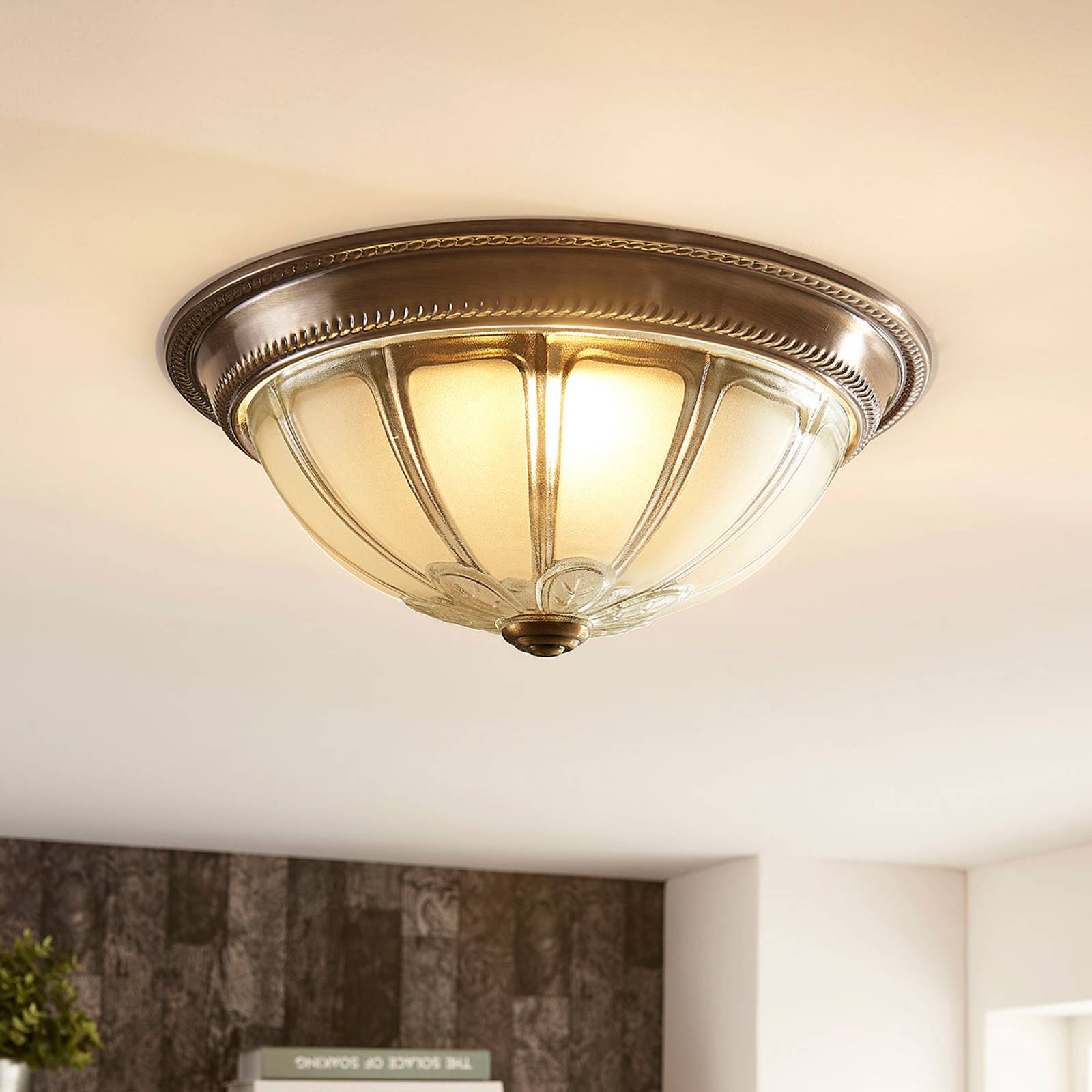 Rund LED-taklampa Henja, dimbar i 3 steg