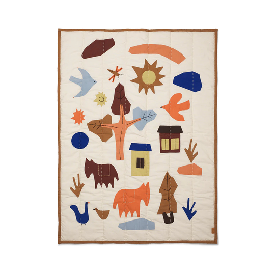 Village Filt quiltad Multi ferm LIVING