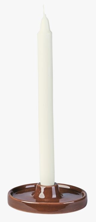 Town ljusstake brun