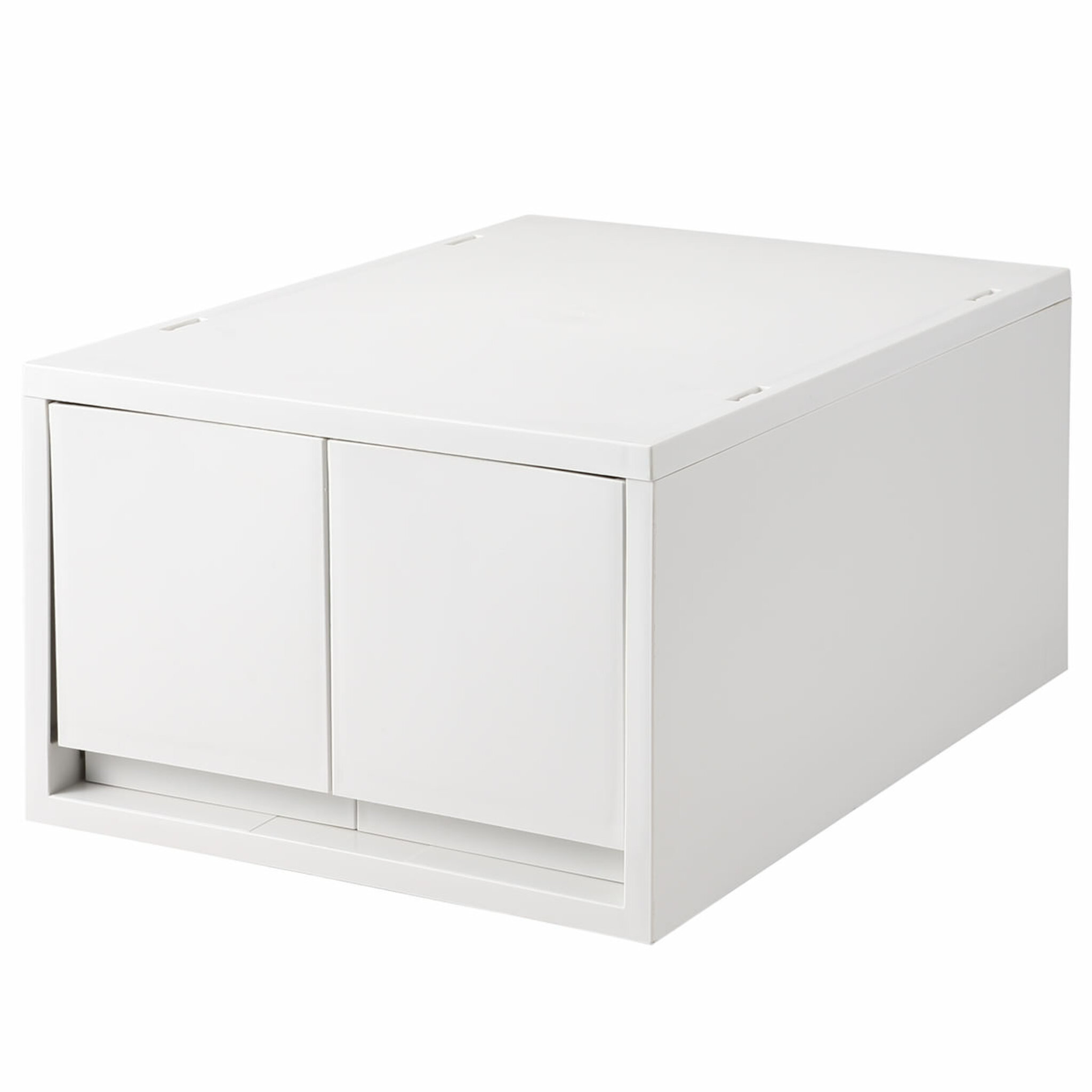 Pp 2 Lådenhet Vit - A4 26x37x17.5cm, 26x37x17.5 cm