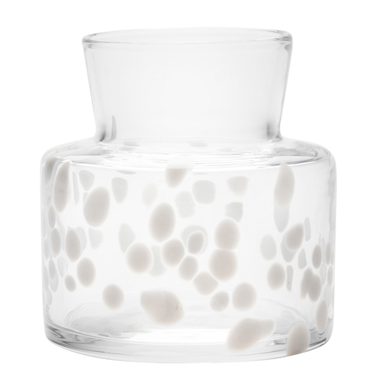 Kosta Boda - Meadow Vas vinter 11,5 cm Vit