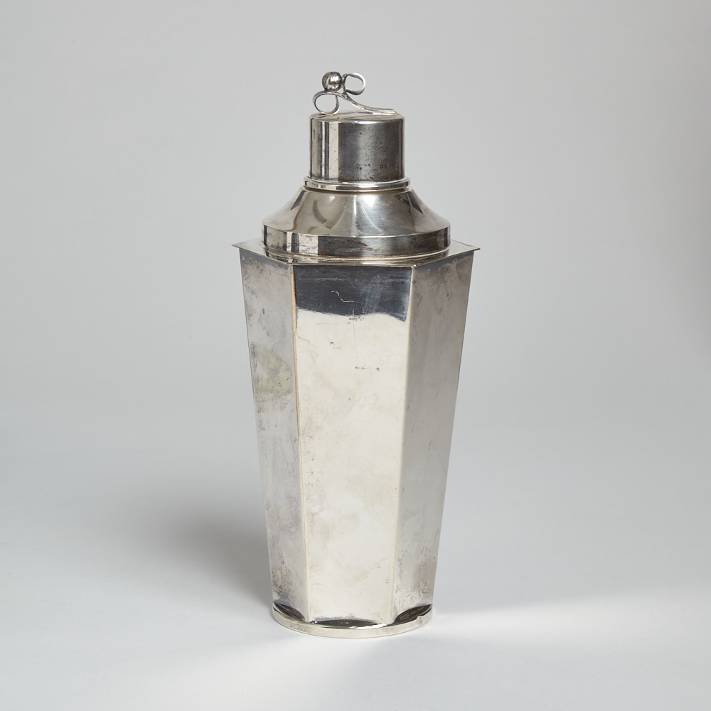 Vintage - SÅLD Cocktail Shaker i Nysilver