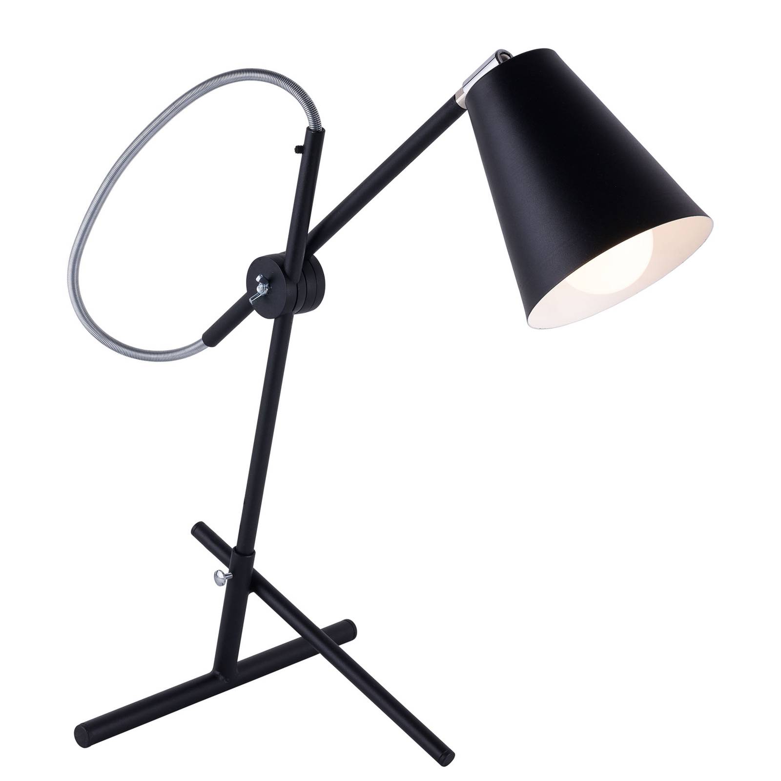 Bordslampa 1008, 1 lampa, svart
