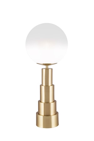 Astro Bordslampa Borstad Mässing 20 cm