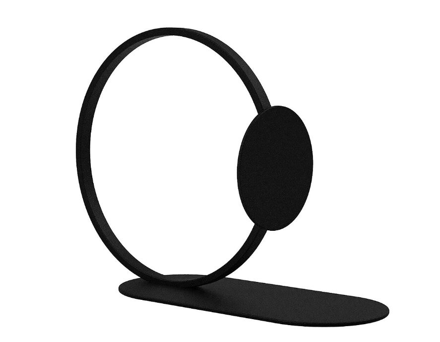 Cooee - Book Ring Bokstöd 10 cm Svart