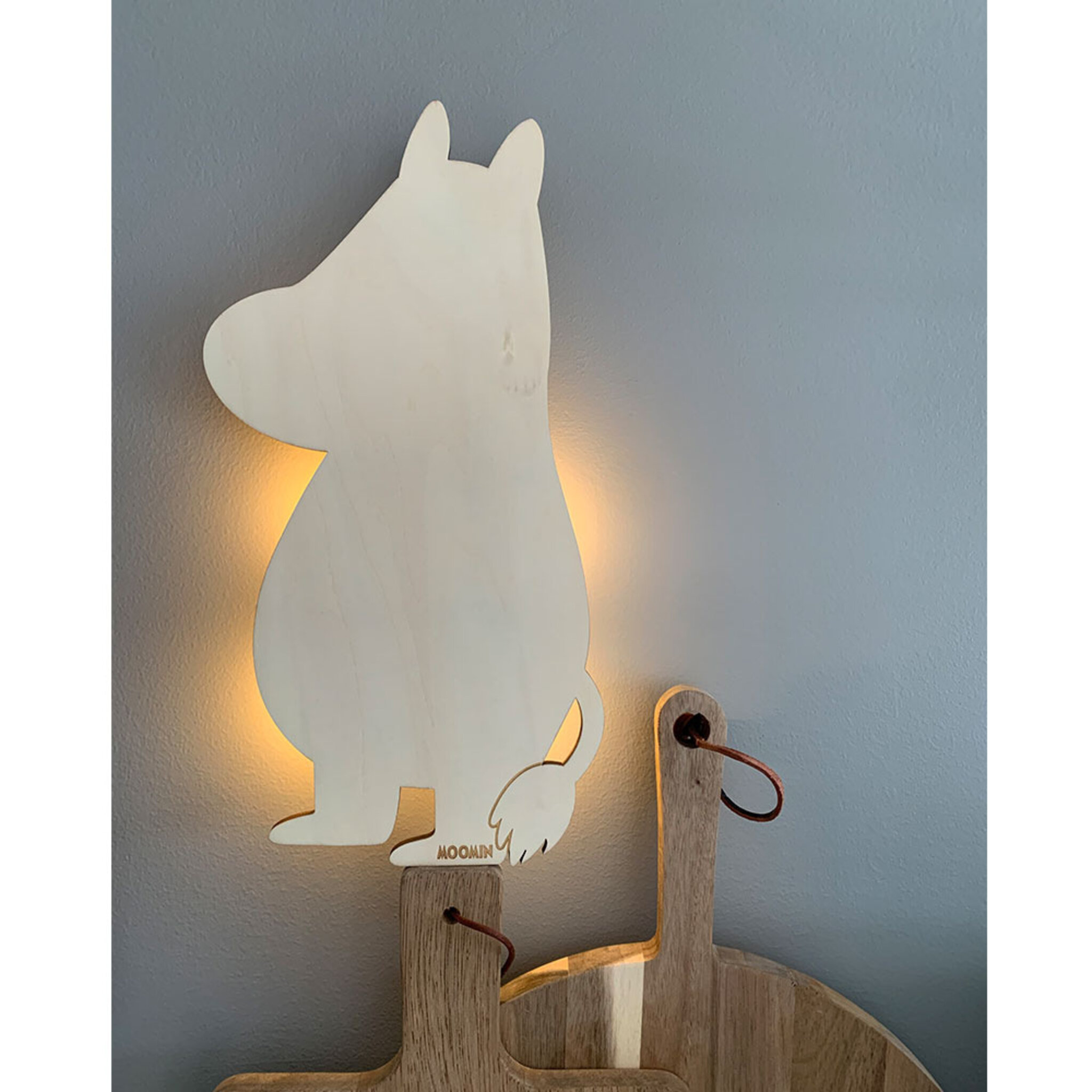 Moomin Wooden lamp