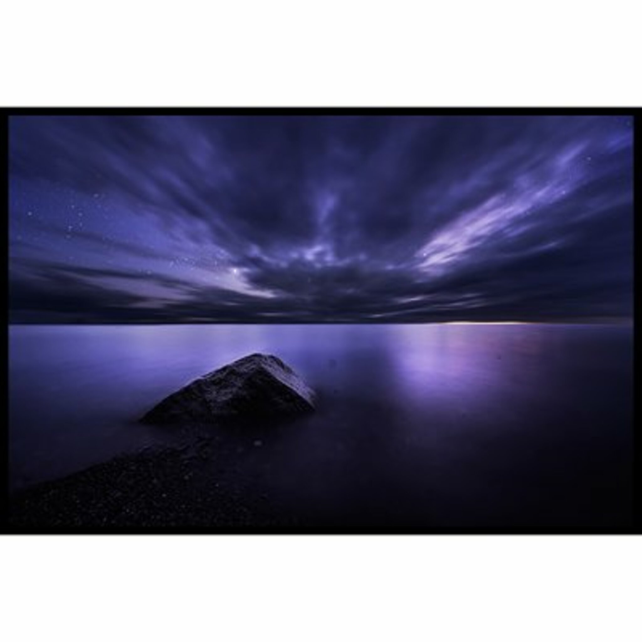 Purple Sky Poster
