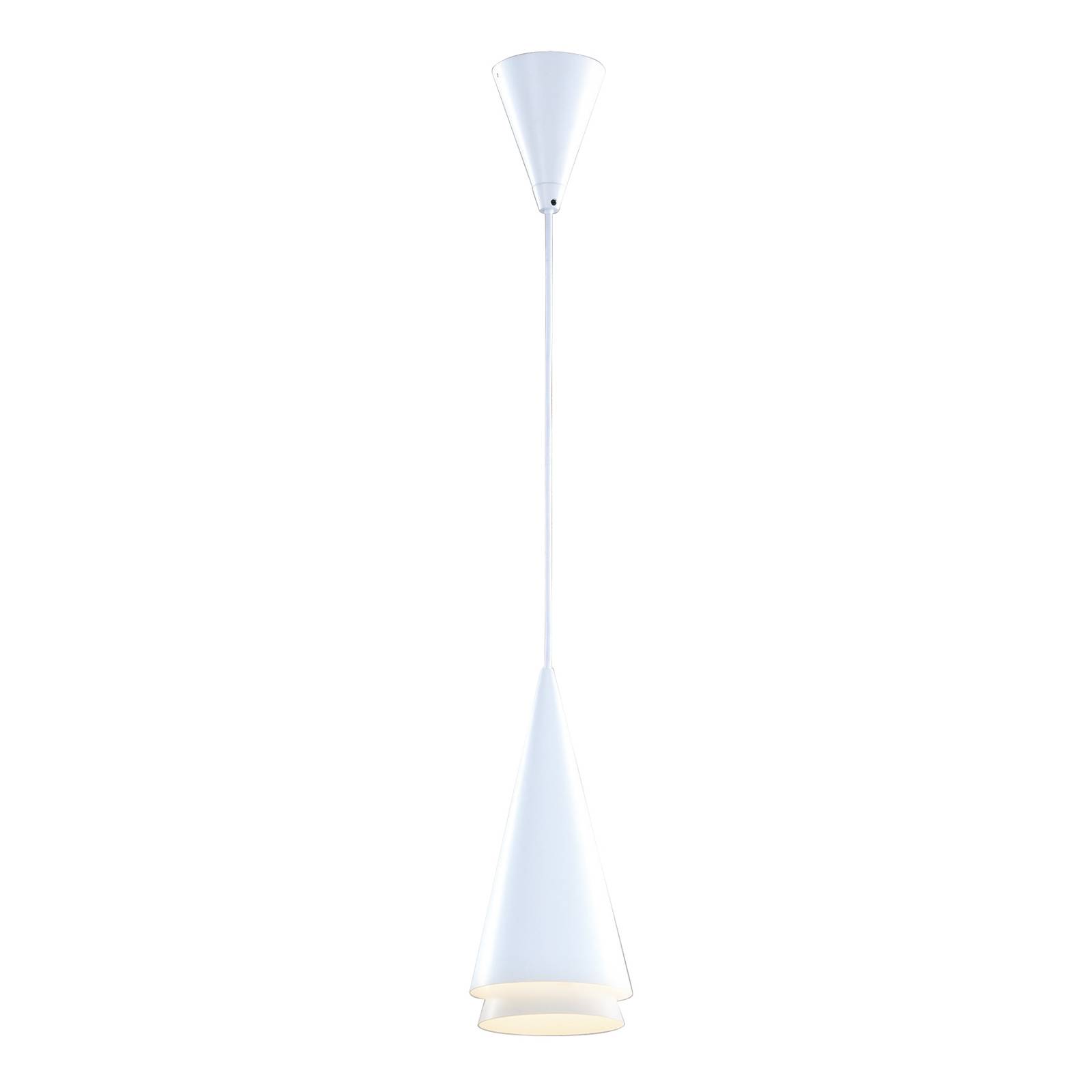 Lucande Naoh hänglampa, 1 lampa, vit