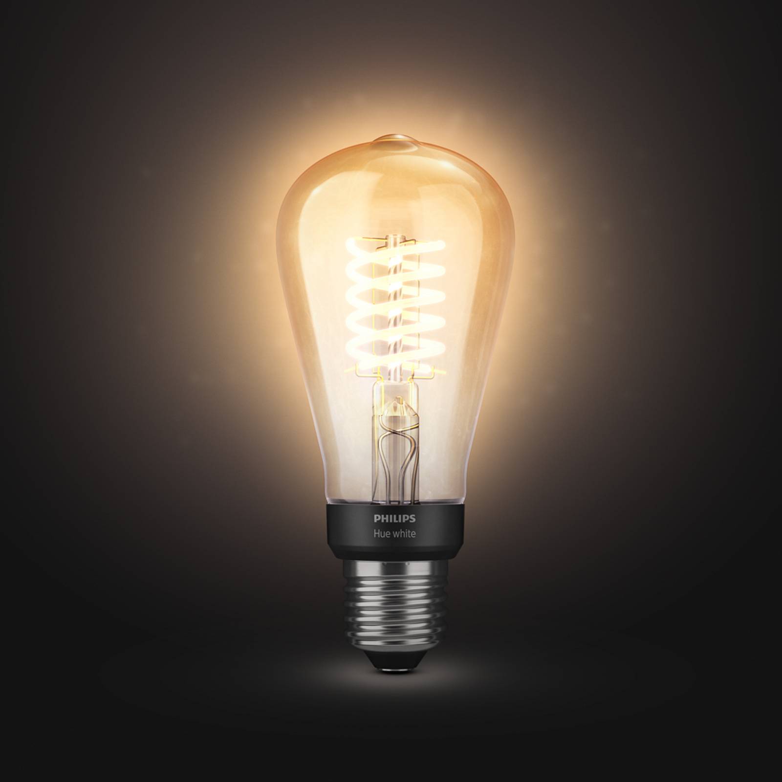 Philips Hue White E27 filamentlampa Rustika ST64