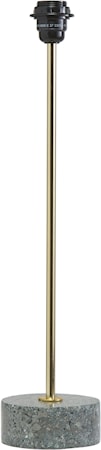 Terazzo Lampfot Grå 57cm