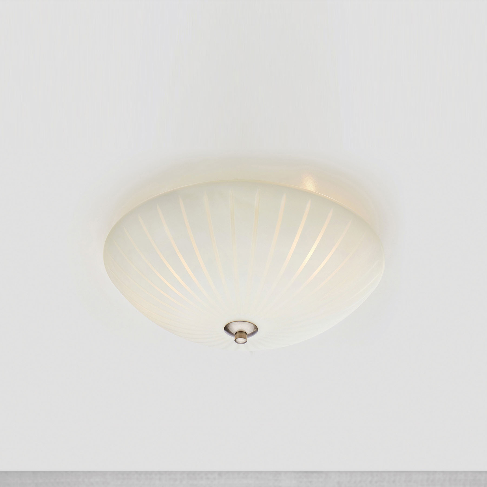 Glastaklampa Cut, Ø 35 cm