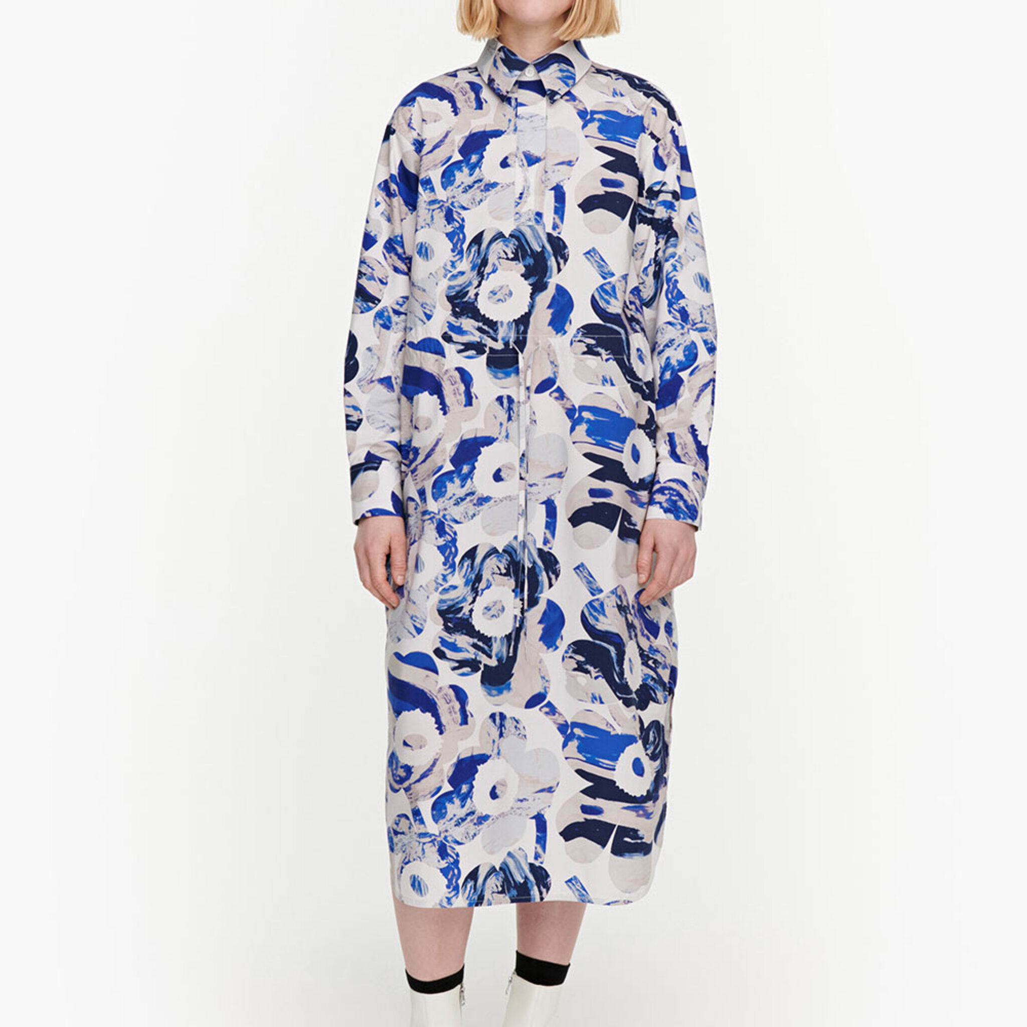 Sinililja Maisema Unikko Dress