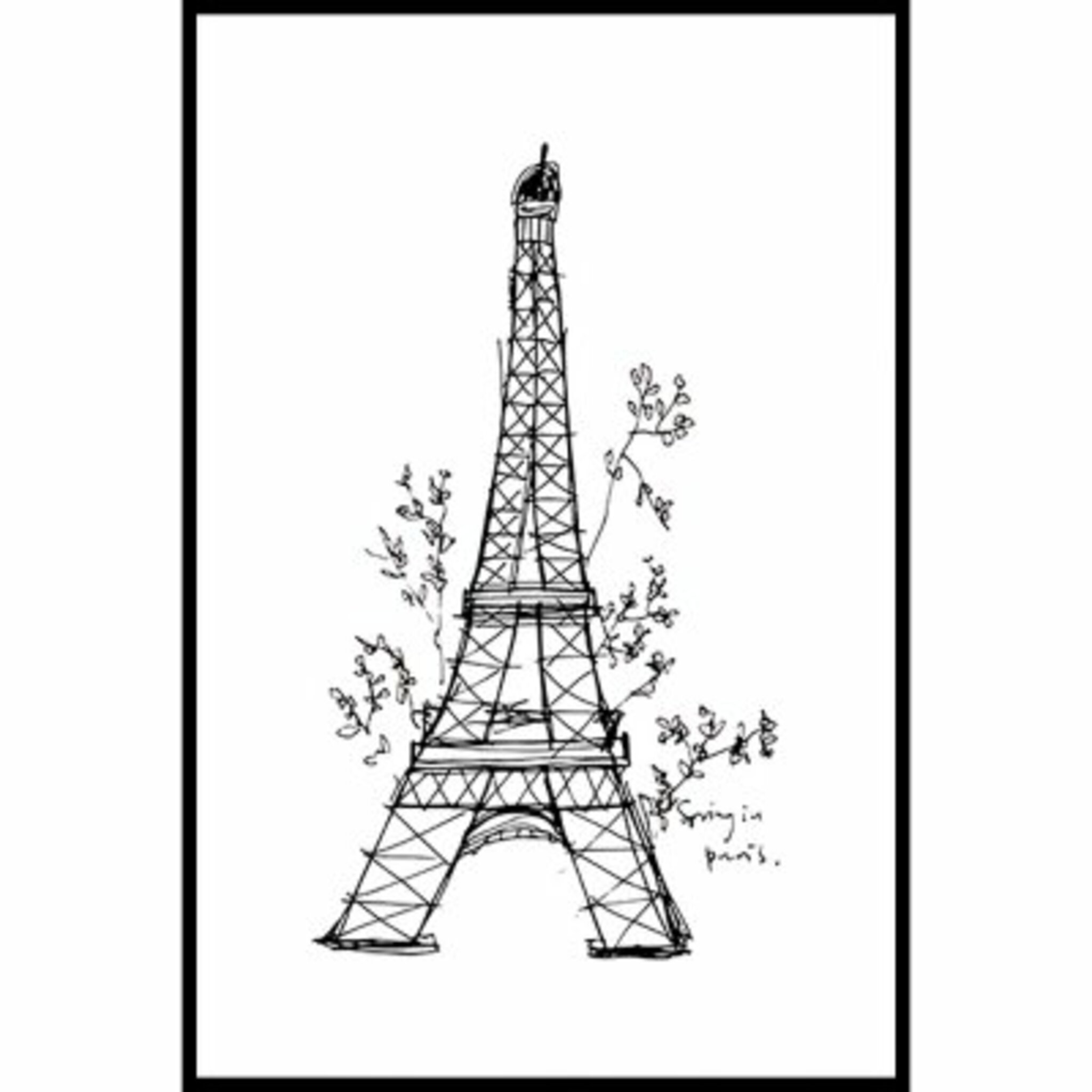 Spring In Paris Poster