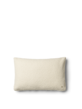 Clean Kudde Ullbouclé Off-white