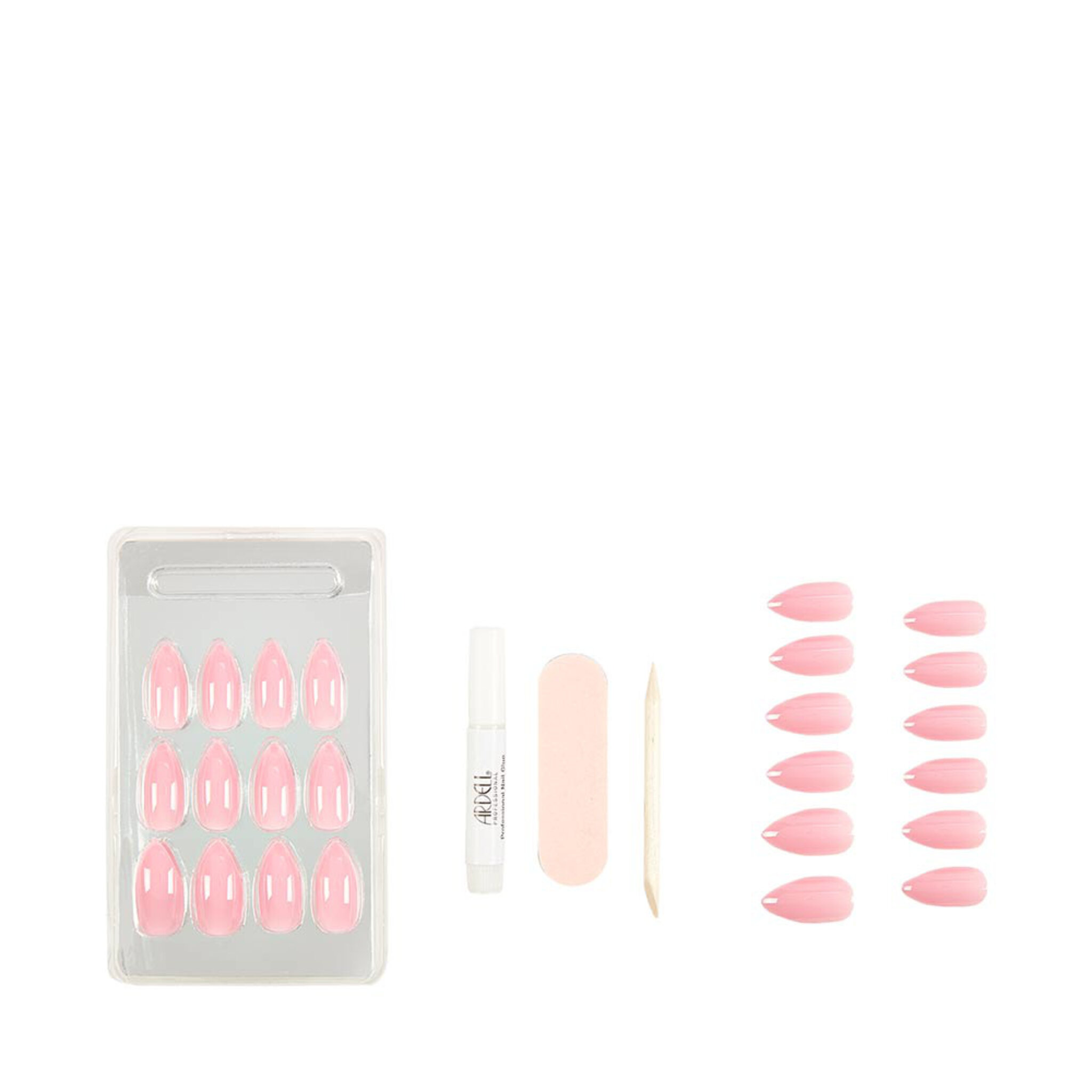 Nail Addict Colored Luscious Pink, 24 ST